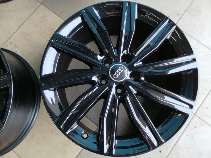 4x Alufelge 19 Zoll 8.5" 5x112 40ET Glanz Silber 4K0601025G Audi A6 Rim Wheel FEL5294275972hk