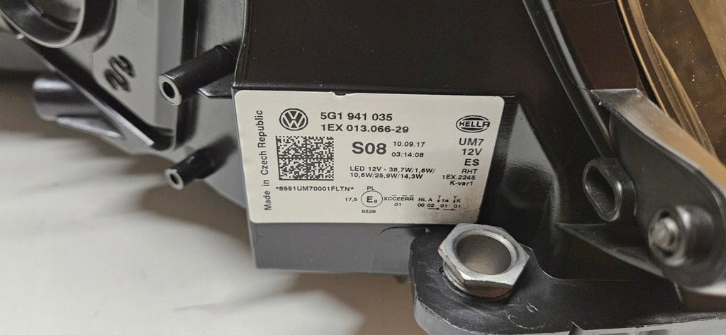 Frontscheinwerfer VW Golf VII 5g1 5G1941035 LED Links Scheinwerfer Headlight SCH7253688743mr