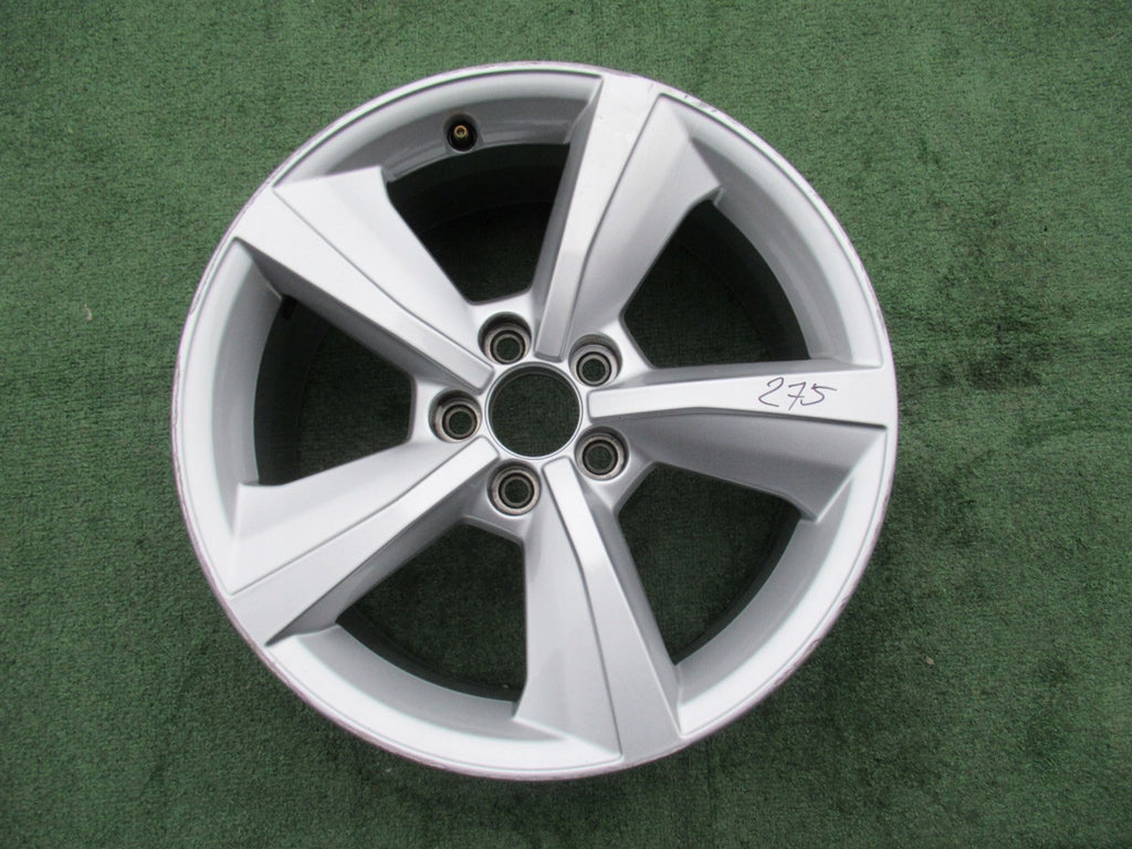 1x Alufelge 17 Zoll 6.0" 5x100 34ET Glanz Silber 8XA601025 Audi A1 8xa Rim Wheel