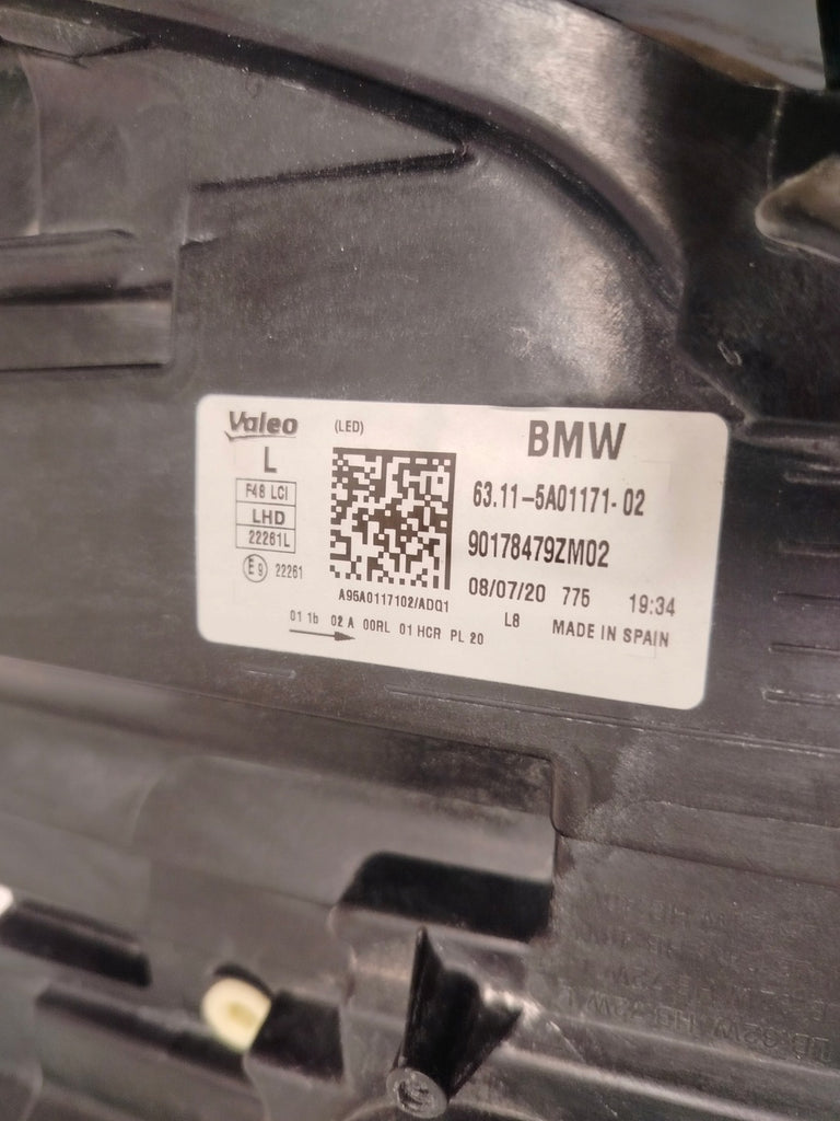 Frontscheinwerfer BMW X1 F48 5A01171-02 Full LED Links Scheinwerfer Headlight SCH9430996182hd