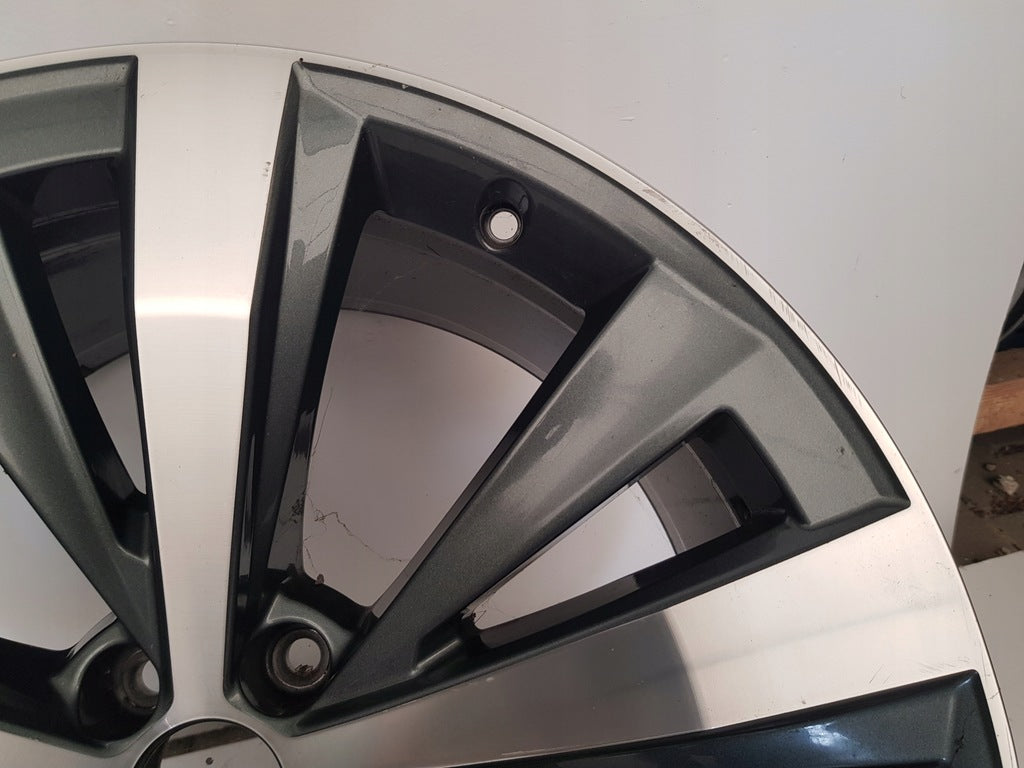 1x Alufelge 21 Zoll 10.0" 5x112 20ET Glanz Grau 4M8601025 Audi Q8 Mg Rim Wheel FEL4443389642nr