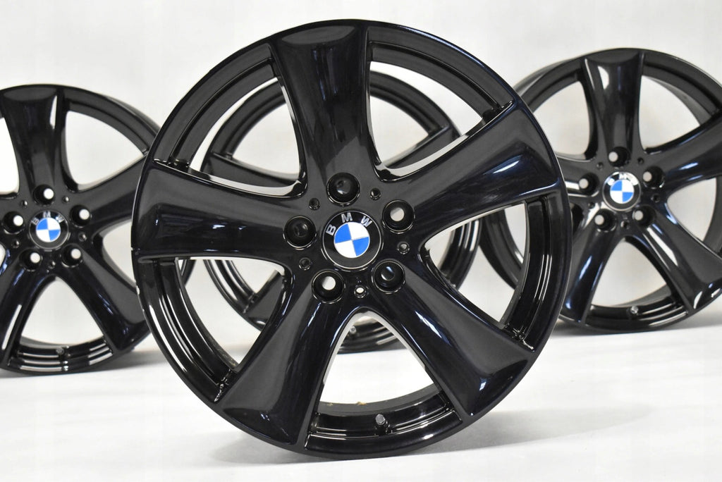 4x Alufelge 18 Zoll 8.5" 5x120 46ET Glanz Schwarz 6770200 BMW X5 E70 Rim Wheel FEL1479985036ib