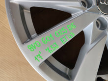 Laden Sie das Bild in den Galerie-Viewer, 1x Alufelge 17 Zoll 7.5" 5x112 43ET Glanz Silber 8V0601025DE Audi A3 Rim Wheel FEL4771864763fh