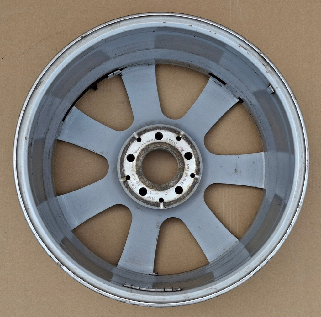 1x Alufelge 17 Zoll 7.5" 5x112 47 5ET Matt Silber A2044013502 Mercedes-Benz W204 FEL7983727899yf