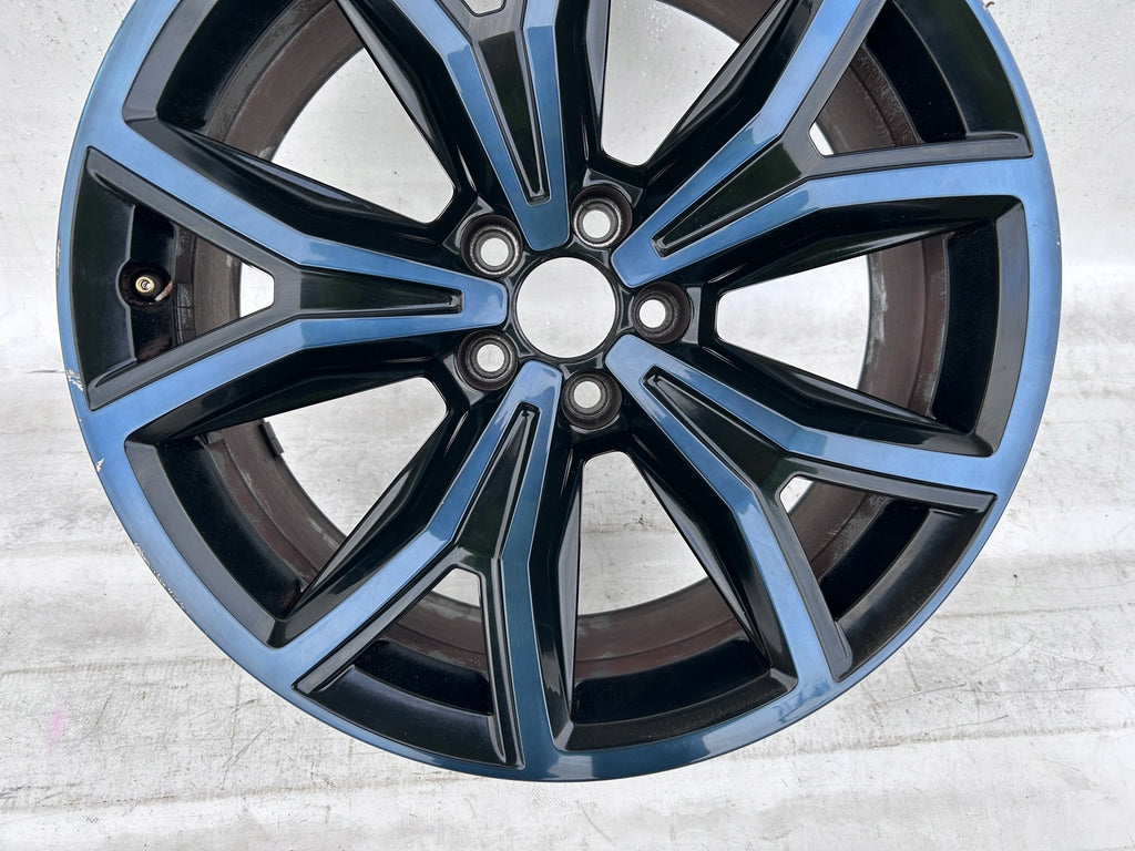 1x Alufelge 18 Zoll 7.0" 5x112 39ET Glanz 2GM601025Q VW T-Cross Rim Wheel