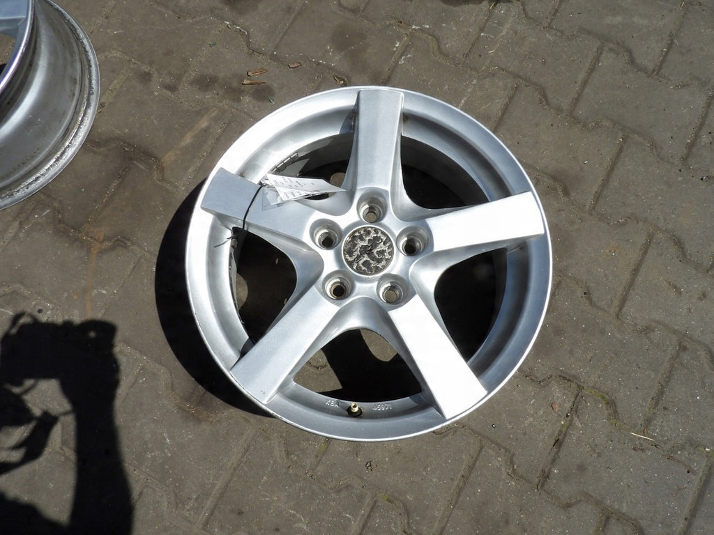 1x Alufelge 16 Zoll 6.5" 5x112 Audi A4 B6 Rim Wheel