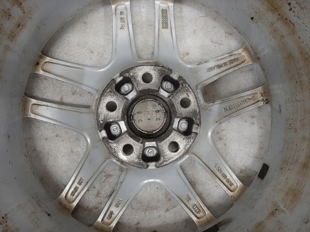 4x Alufelge 17 Zoll 6.5" 5x112 28ET Glanz Silber 8W9601025 Audi Allroad B9 FEL9017002003ro
