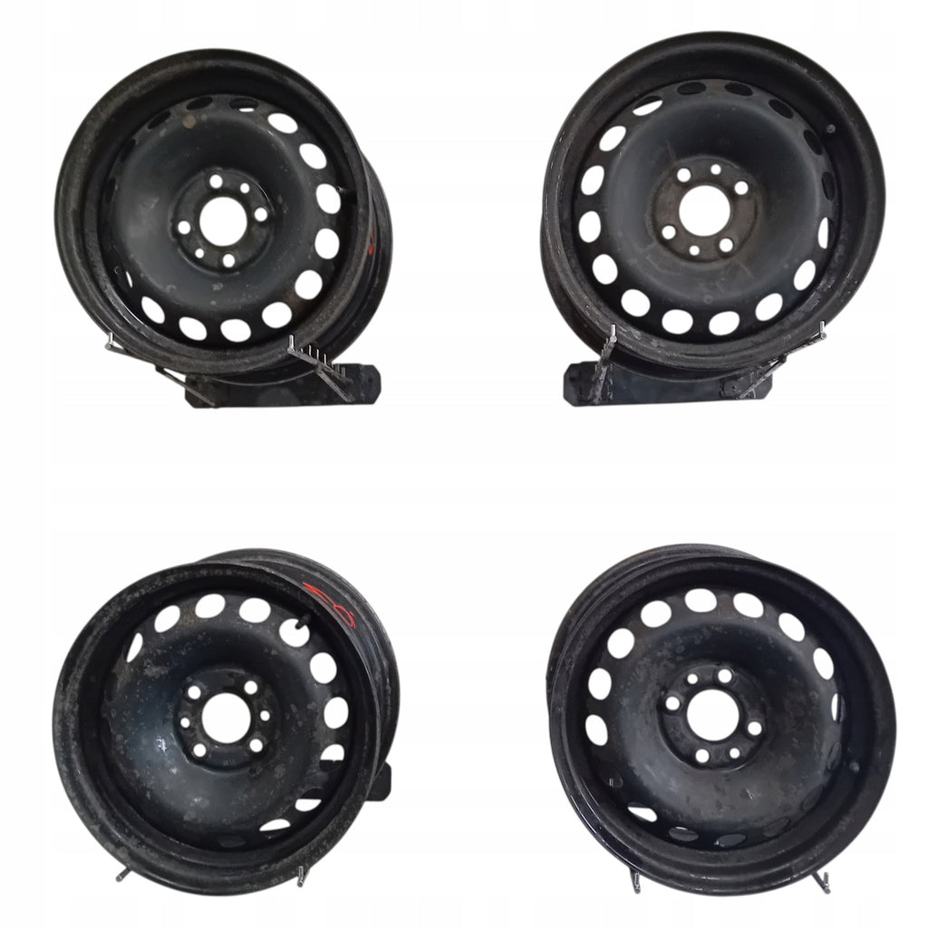 4x Alufelge 14 Zoll 5.5" 4x98 35ET Fiat I Rim Wheel FEL4675493161te