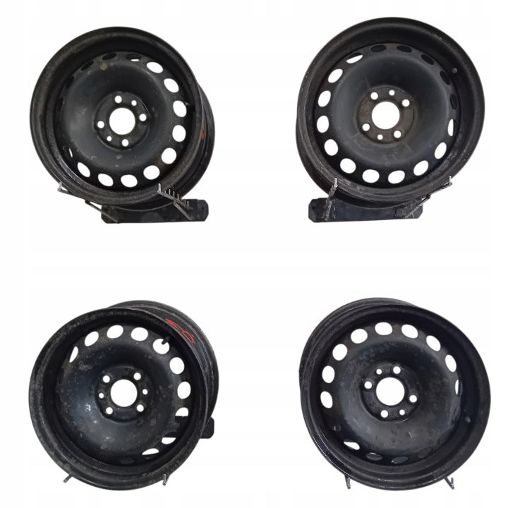4x Alufelge 14 Zoll 5.5" 4x98 35ET Fiat I Rim Wheel FEL4675493161te