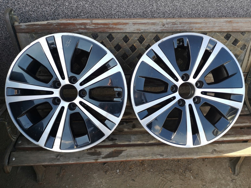 1x Alufelge 17 Zoll 7.5" 5x112 40ET Glanz Schwarz A2134015100 Mercedes-Benz W213 FEL2389722817bd