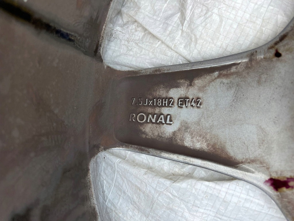 1x Alufelge 18 Zoll A1724012602 Mercedes-Benz Slc R172 Slk Rim Wheel FEL9631639515nw