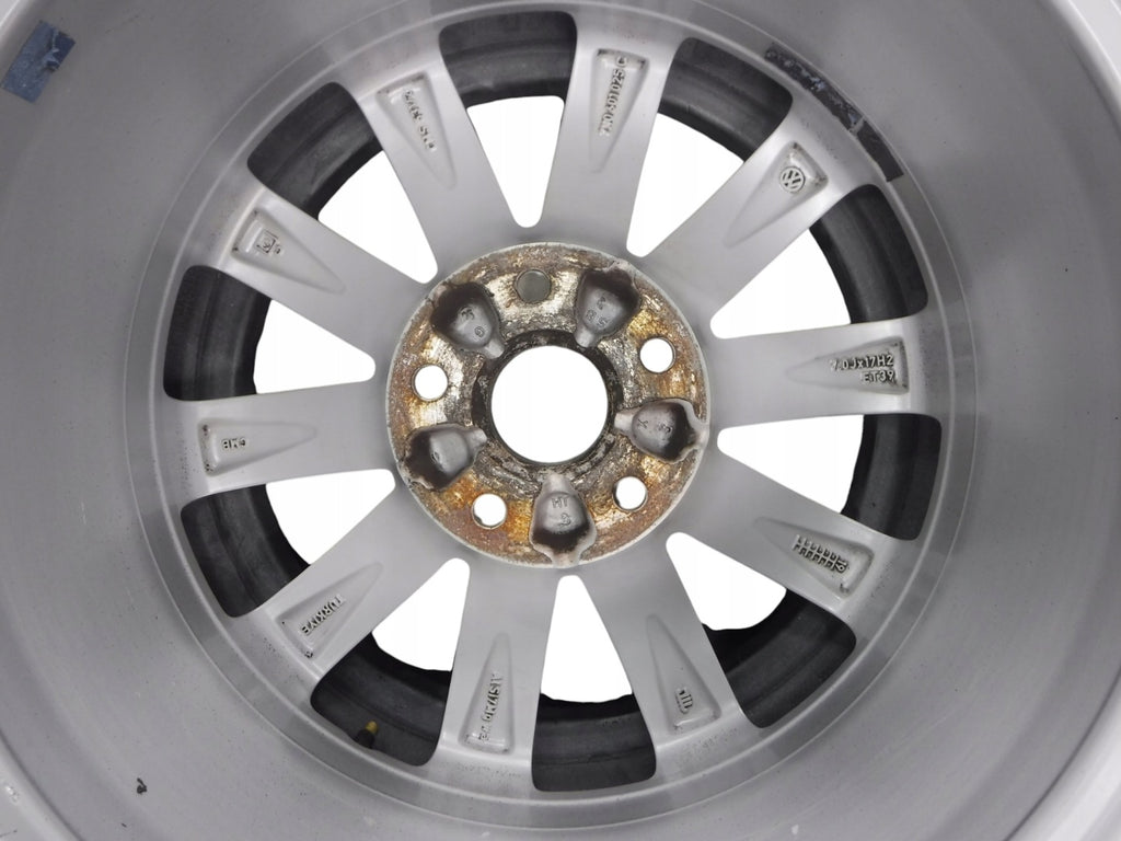 1x Alufelge 17 Zoll 7.0" 5x112 39ET Glanz Silber 7N0601025C Audi Rim Wheel FEL2893854762wn