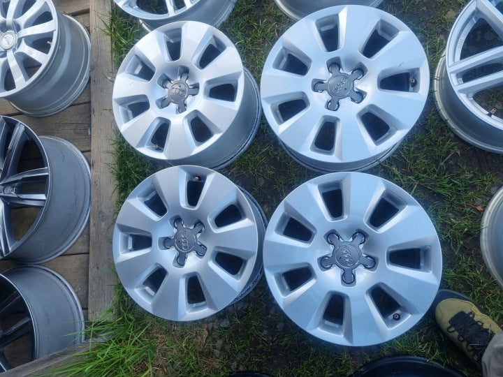 4x Alufelge 16 Zoll 7.5" 5x112 37ET Glanz Silber 4G0601025 Audi Rim Wheel FEL6662151195cp
