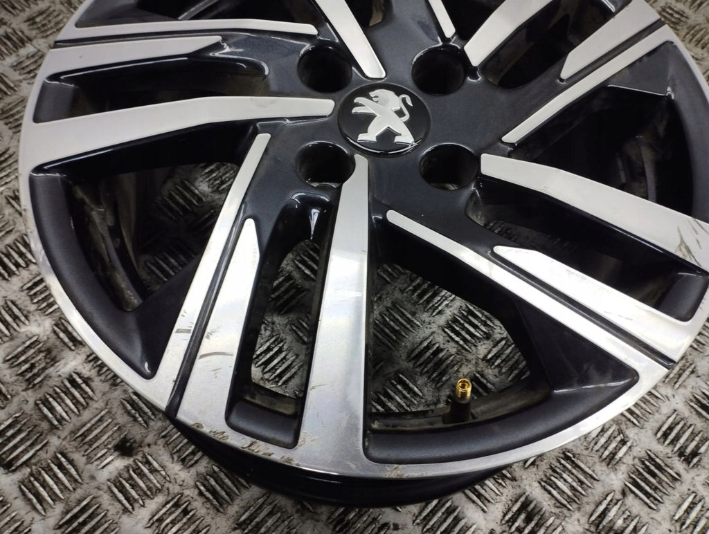 1x Alufelge 16 Zoll 4x108 9829566277 Peugeot 308 Rim Wheel FEL3884297851nt