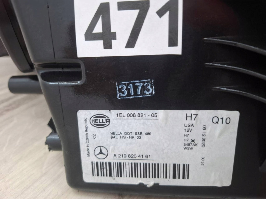 Frontscheinwerfer Mercedes-Benz Cls A2198204161 4891EL00882105KOD 85122000 Links SCH8590706182ez
