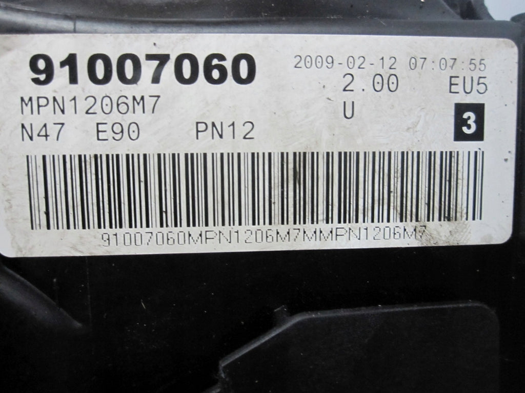 Motor BMW X3 E83 E60 3 E90 E87 N47D20C 2.0 143PS 151TKm 2009 Diesel Unkomplett