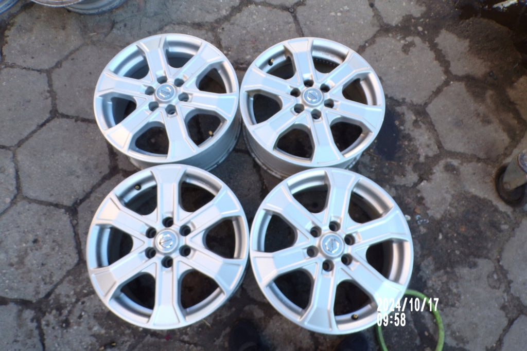 4x Alufelge 17 Zoll 7.0" 6x114.3 Nissan Navara Pathfinder Rim Wheel FEL9952044488qp