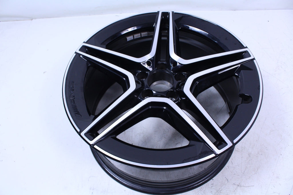 1x Alufelge 19 Zoll 9.0" 5x112 20ET Schwarz A2534015400 Mercedes-Benz Glc Amg FEL3553604249gf