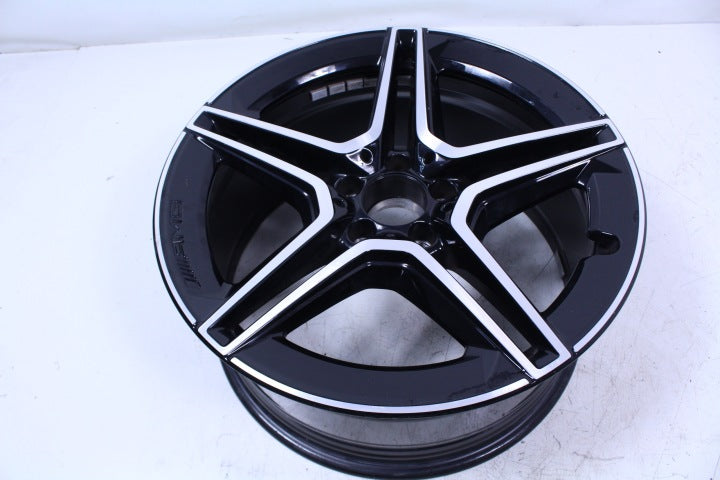 1x Alufelge 19 Zoll 9.0" 5x112 20ET Schwarz A2534015400 Mercedes-Benz Glc Amg FEL3553604249gf