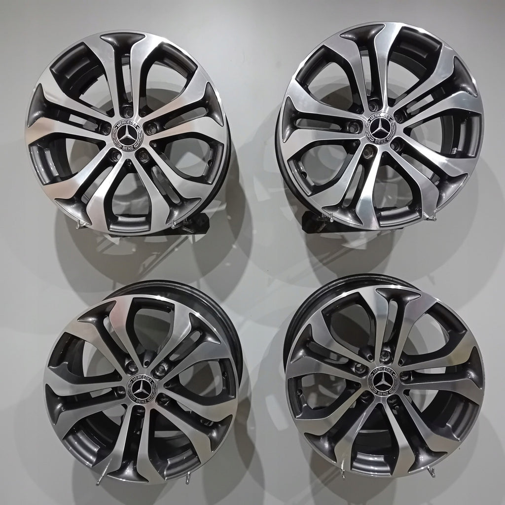 4x Alufelge 17 Zoll 7.5" 5x112 36ET A2534010600 Mercedes-Benz Glc X253 Rim Wheel FEL4638791328sm