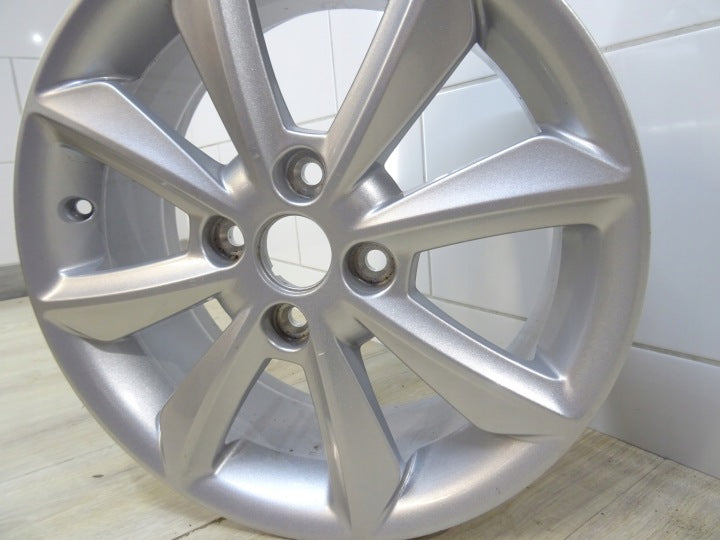 1x Alufelge 16 Zoll 6.5" 4x108 47 5ET H1BJ1007C1A Ford Fiesta Rim Wheel FEL1714748341pi