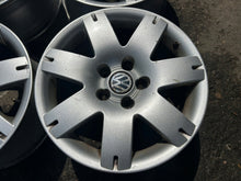 Laden Sie das Bild in den Galerie-Viewer, 4x Alufelge 16 Zoll 7.0" 5x112 37ET Glanz Silber 3B0601025L VW Rim Wheel FEL5991866549jt