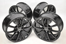 Laden Sie das Bild in den Galerie-Viewer, 4x Alufelge 17 Zoll 7.5" 5x112 36ET Glanz Schwarz 4K0601025 Audi A6 Rim Wheel FEL8308501439hz