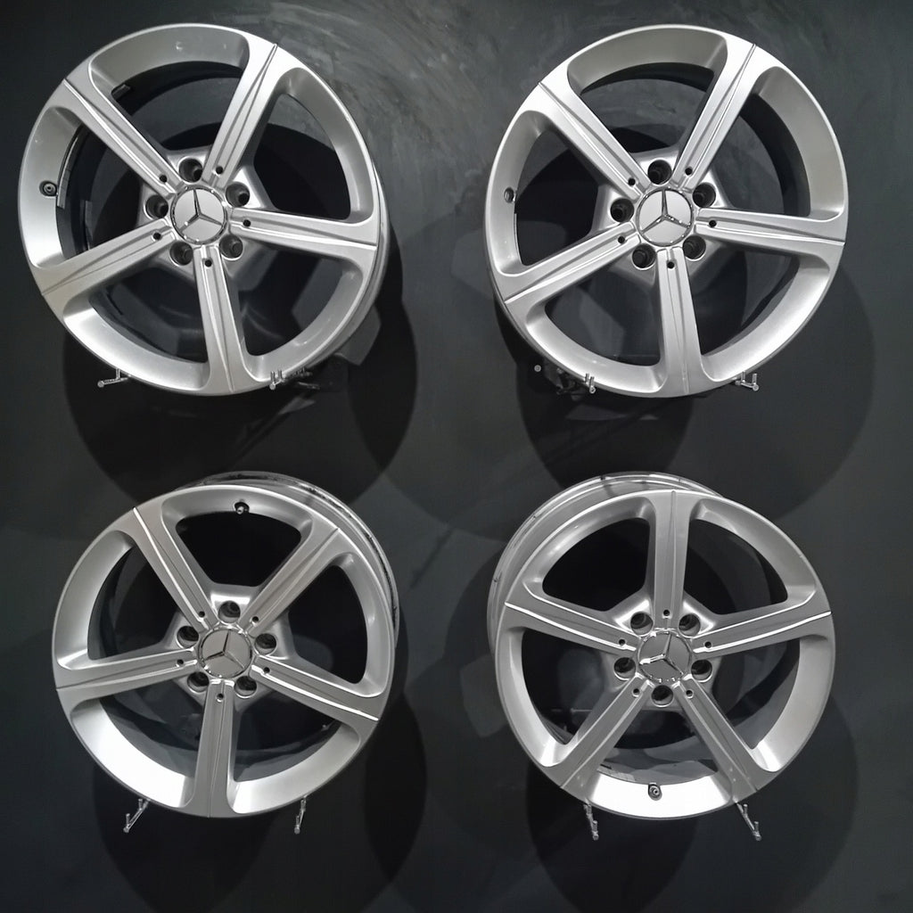 4x Alufelge 17 Zoll 6.5" 5x112 44ET A1774011200-ME Mercedes-Benz W176 W177 FEL9711021144gr