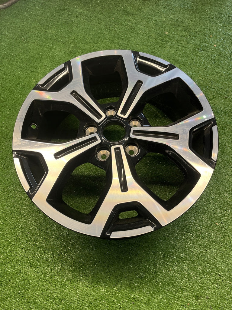 1x Alufelge 17 Zoll 6.0" 5x114.3 50ET Schwarz 403006285R Dacia Duster Rim Wheel FEL4213683682pz