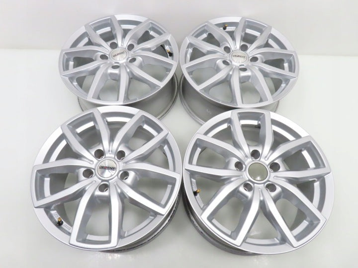 4x Alufelge 17 Zoll 7.5" 5x120 35ET Glanz Silber KBA49355 BMW F10 3 F30 E60 E90 FEL8402128163ar