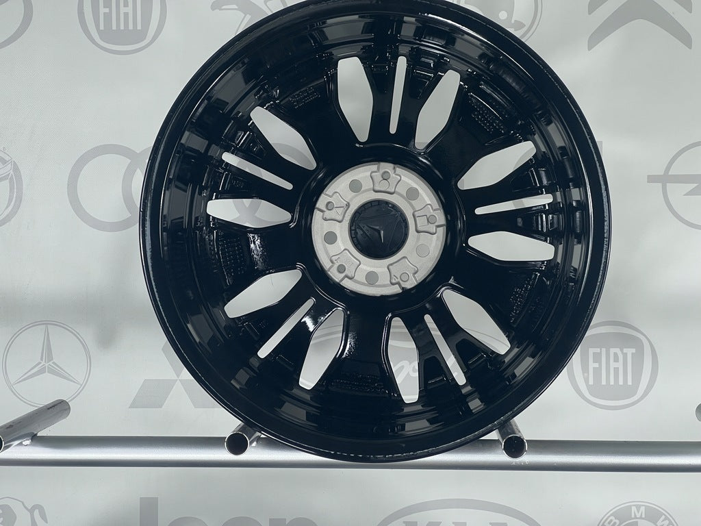 4x Alufelge 18 Zoll 7.5" 5x112 49ET Glanz Schwarz A1774013300 Mercedes-Benz W177 FEL5131026901tb