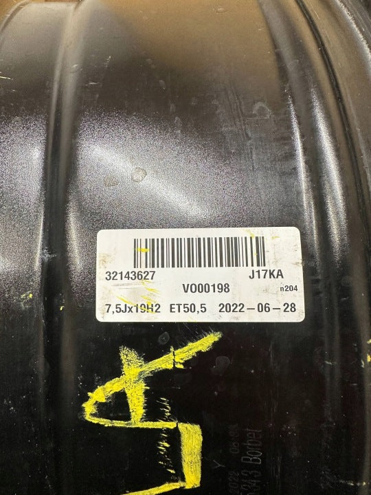 1x Alufelge 19 Zoll 5x108 32143627 Volvo Xc40 Rim Wheel FEL2440918477yc