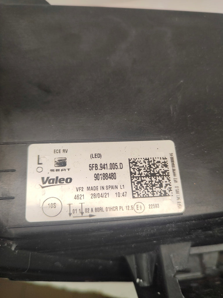 Frontscheinwerfer Seat Leon 5FB941005D Full LED Links Scheinwerfer Headlight