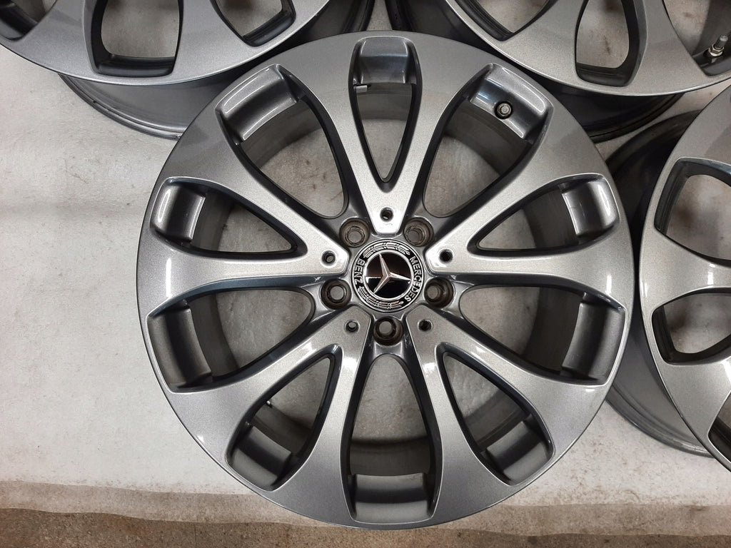 4x Alufelge 18 Zoll 8.0" 5x112 38ET A2534011500 Mercedes-Benz Glc C253 Rim Wheel