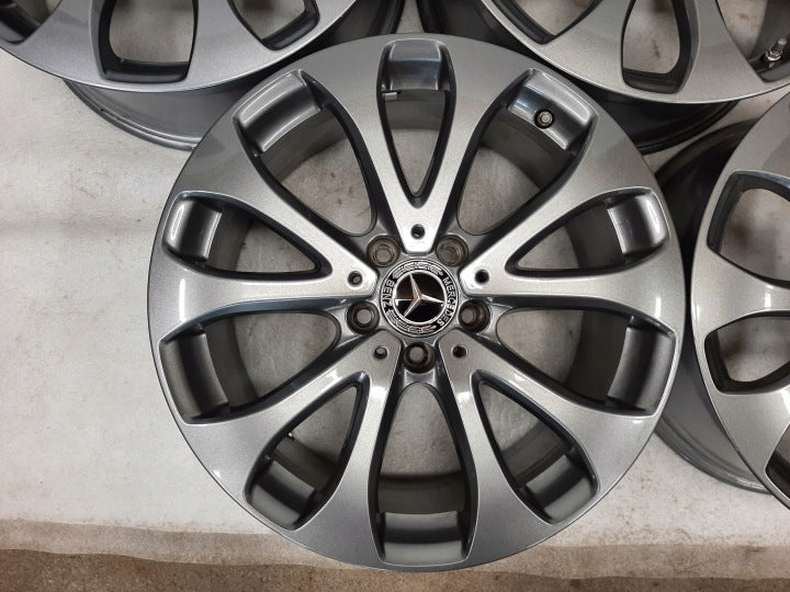 4x Alufelge 18 Zoll 8.0" 5x112 38ET A2534011500 Mercedes-Benz Glc C253 X253 FEL3056971252iq