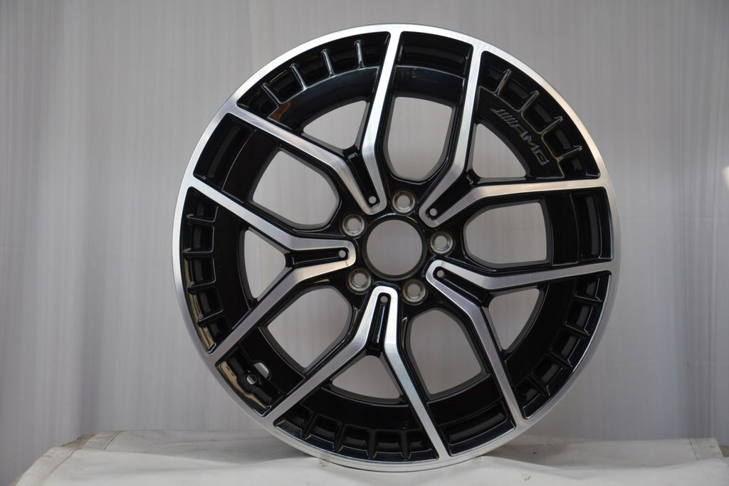1x Alufelge 19 Zoll 7.5" 5x112 53ET Glanz Schwarz A2434010500 Mercedes-Benz Eqa FEL6048810999qm