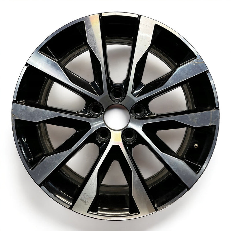 1x Alufelge 17 Zoll 7.0" 5x108 50ET Glanz Schwarz 31664557 Volvo V60 V40