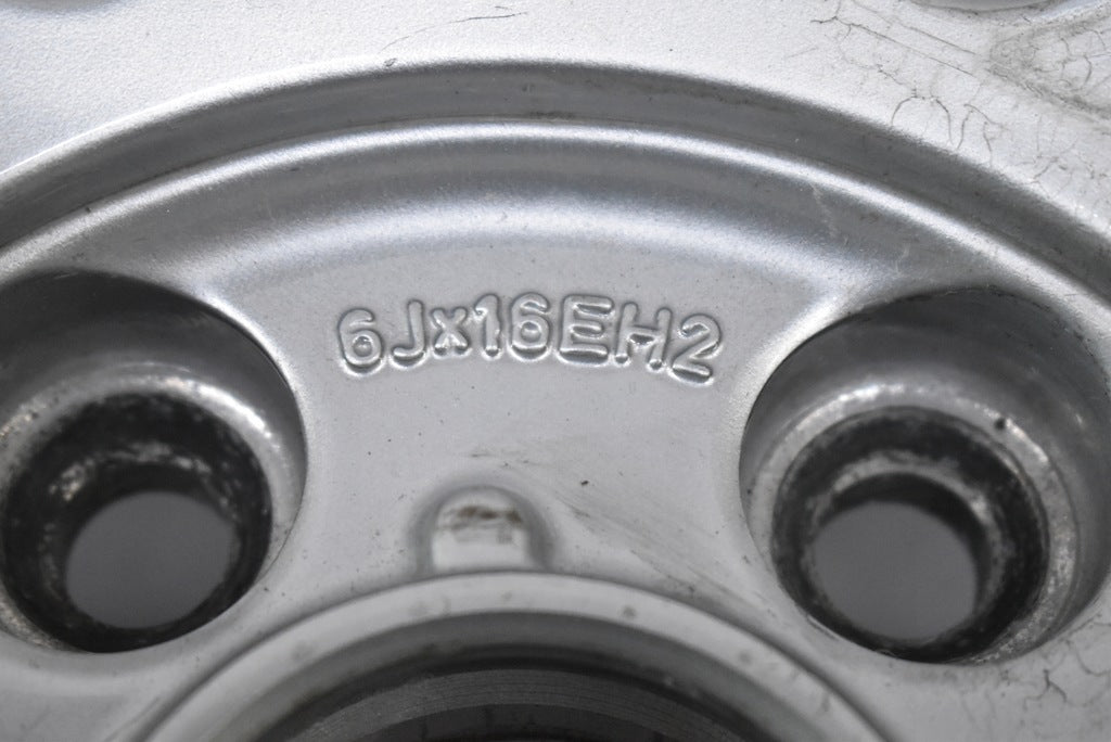 1x Alufelge 16 Zoll 6.0" 5x112 50ET Glanz Silber 1K0601025Q VW Golf Rim Wheel FEL1902254305jc