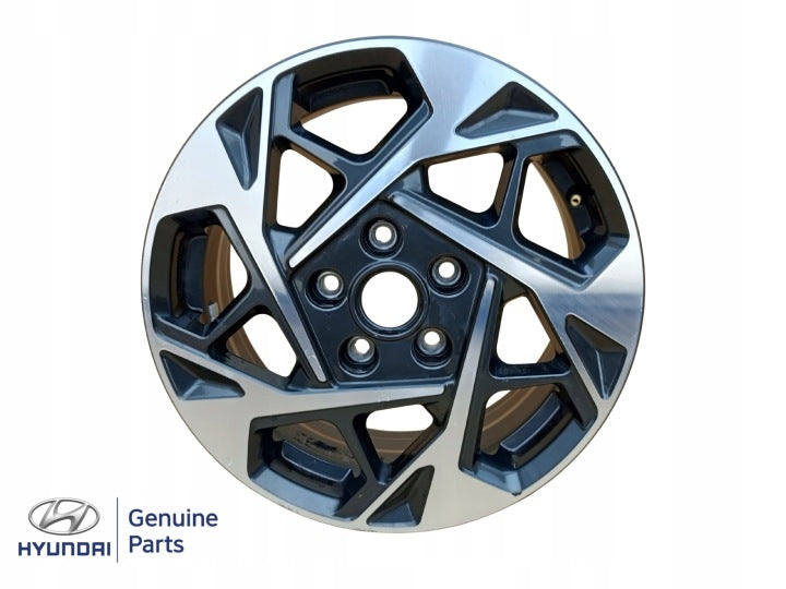 1x Alufelge 16 Zoll 6.5" 5x114.3 50ET Glanz 52910-G4AA0 Hyundai I30 Iii FEL8038464681mc
