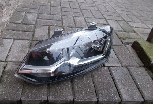 Frontscheinwerfer VW Polo 6c1 6C1941035 Full LED Ein Stück (Rechts oder Links)