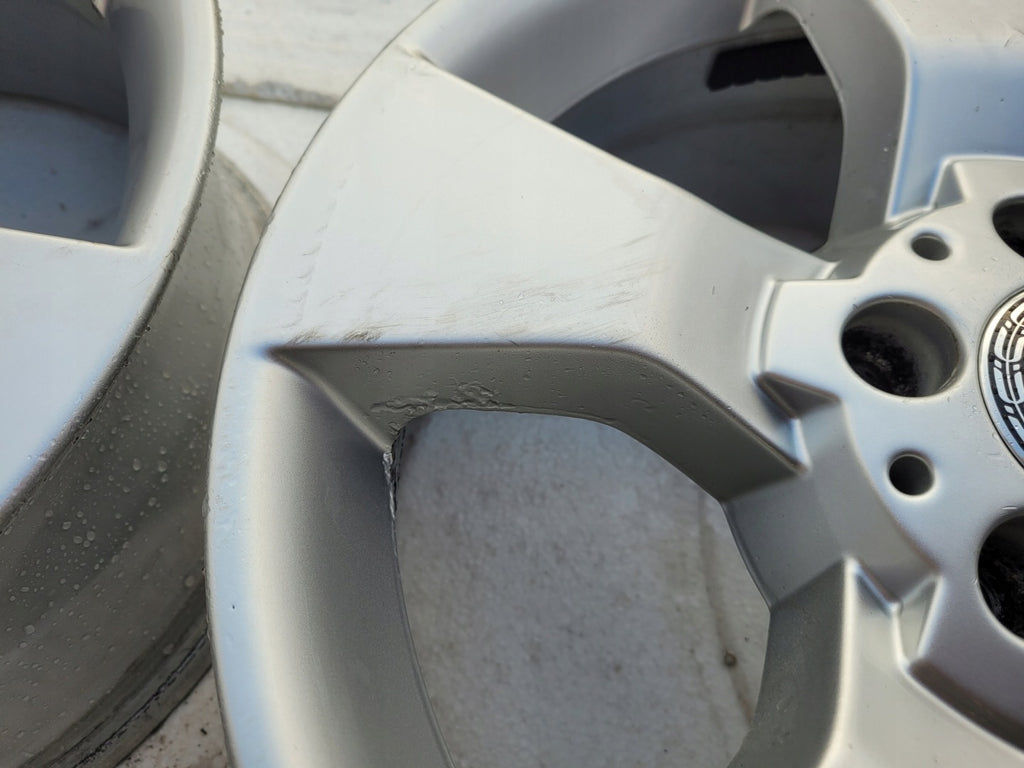 4x Alufelge 17 Zoll 7.5" 5x112 47 5ET Glanz Silber A2044013602 Mercedes-Benz FEL7181462946tk