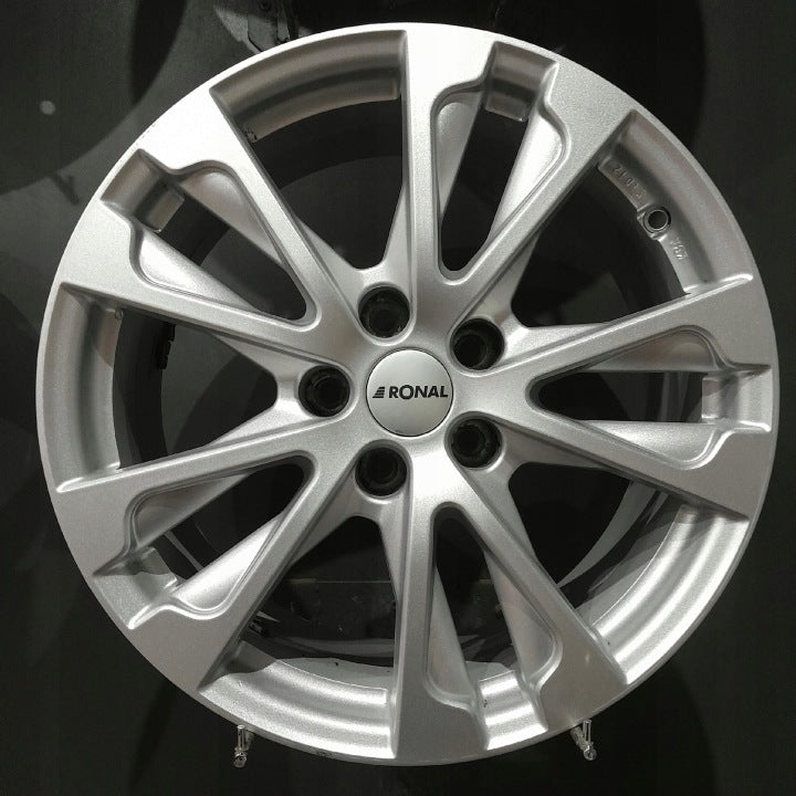 4x Alufelge 17 Zoll 7.5" 5x112 27ET Glanz Silber KBA51012 BMW 5 G31 G30 3 G20 FEL5498215628mh
