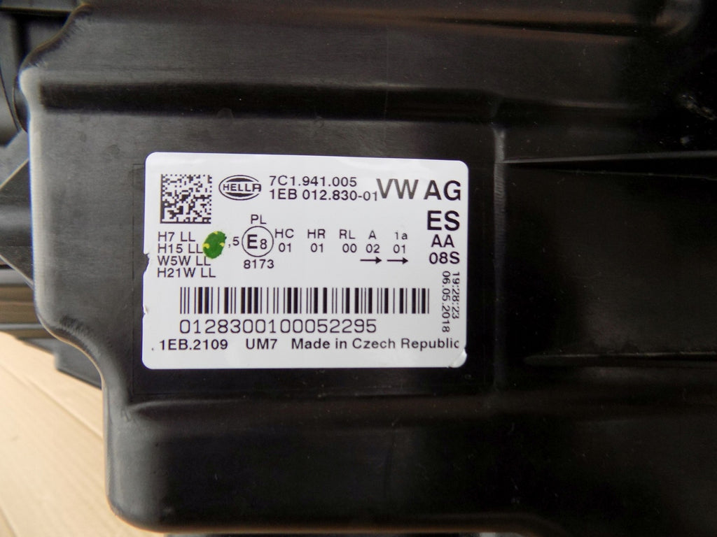 Frontscheinwerfer VW Crafter 7C1941006 Ein Stück (Rechts oder Links) Headlight SCH4736287133dg