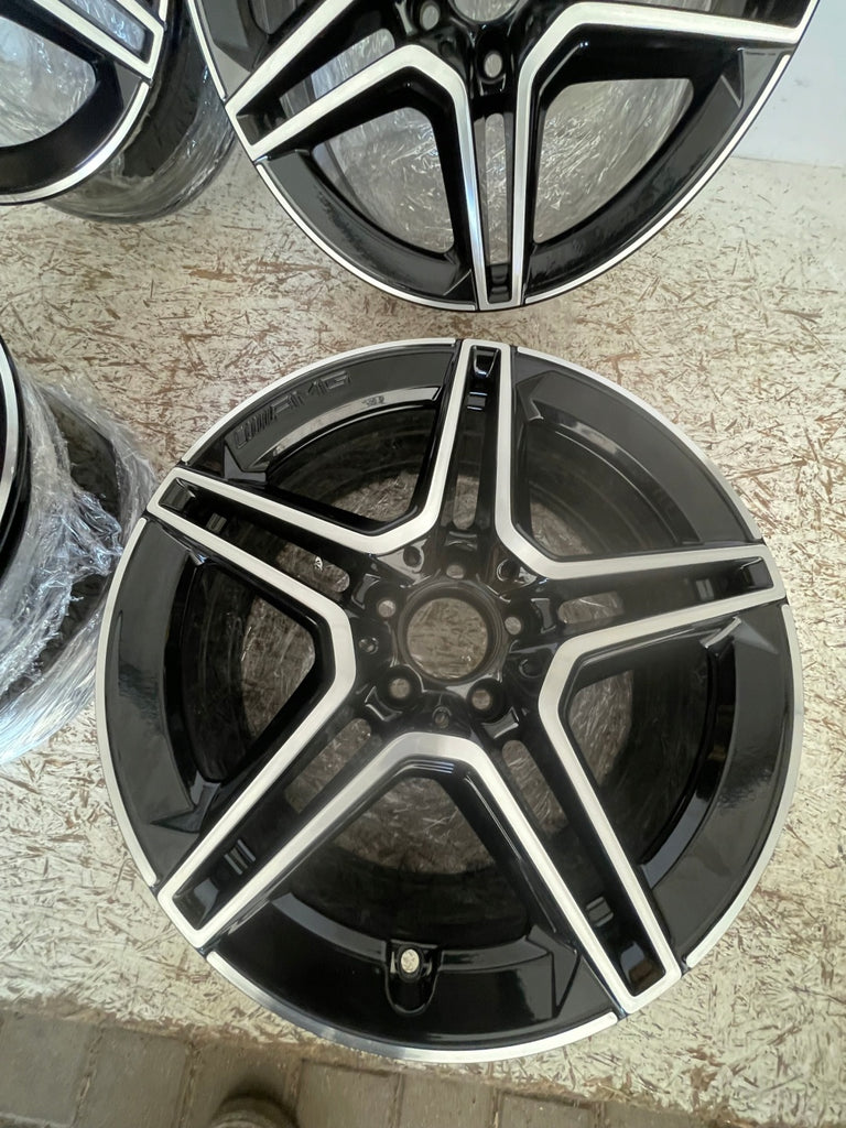 4x Alufelge 18 Zoll 8.5" 5x112 49ET A2054019600 Mercedes-Benz W205 Rim Wheel FEL1468563348sc