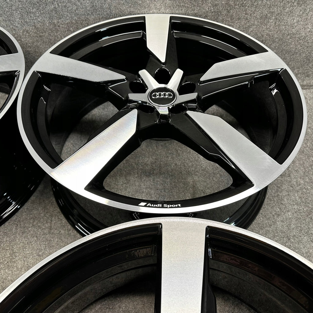 4x Alufelge 21 Zoll 8.5" 5x112 34ET Glanz Silber 80A601025AR Audi Q5 Rim Wheel FEL1305637792aw