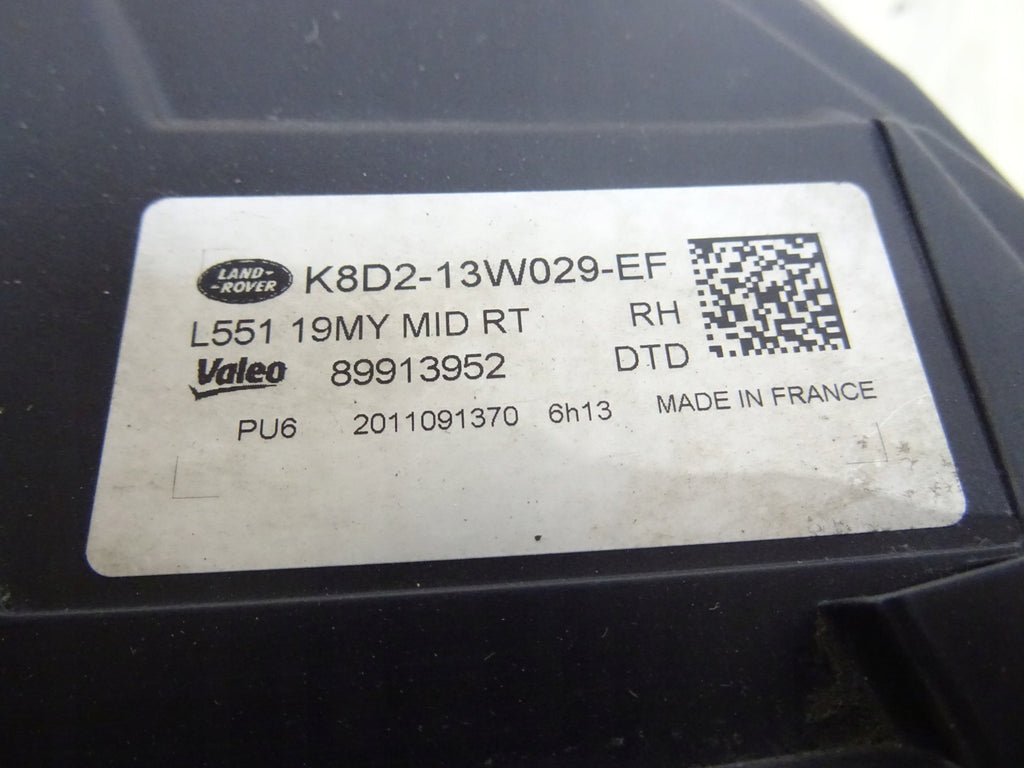 Frontscheinwerfer Land Rover Range Evoque L551 K8D2-13W029-EF LED Links SCH9881367349wc