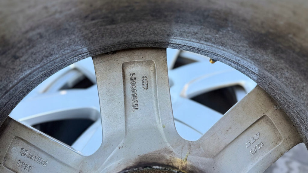 4x Alufelge 17 Zoll 7.5" 5x112 37ET Glanz Silber 4G0601025L Audi I Rim Wheel FEL3715941140za
