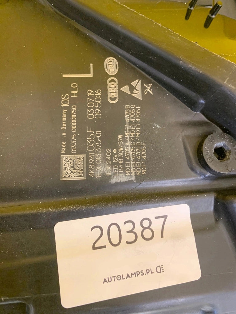 Frontscheinwerfer Audi A7 4K8941035F LED Links Scheinwerfer Headlight SCH6973127745fu