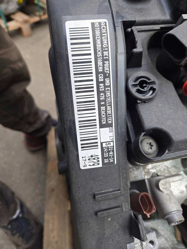 Motor Audi Seat Skoda VW CRBC 2.0 TDI 150PS 110kW 106TKm 2014 Diesel Unkomplett