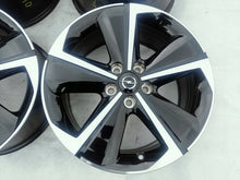 Laden Sie das Bild in den Galerie-Viewer, 4x Alufelge 17 Zoll 7.5" 5x108 44ET Glanz Schwarz 9847065380 Opel Astra L FEL8590607197dq